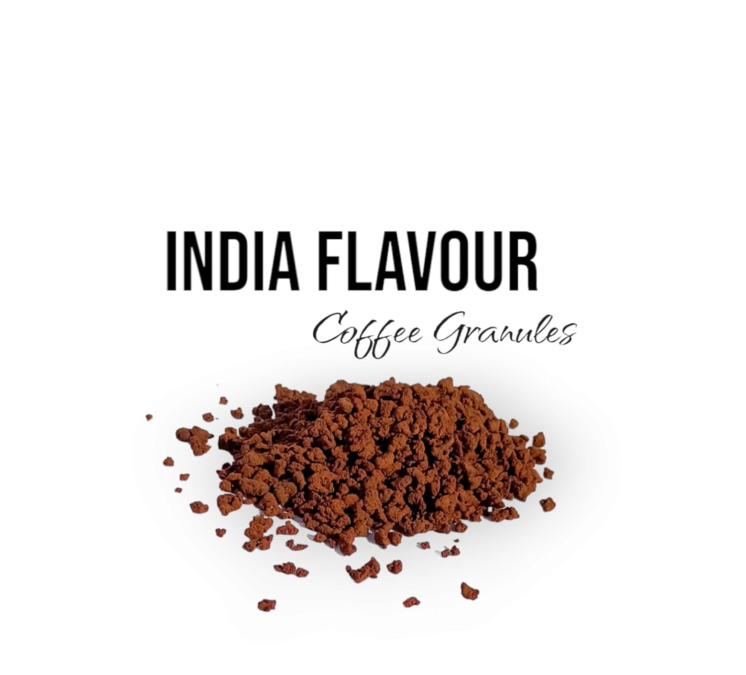 India Flavour Cappuccino Coffee | Strong Instant Coffee | No Chicory | Hot & Cold Brew | 100g Pack of 1 | Flavoured Coffee (Cappuccino, Pack of 1).