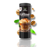 India Flavour Caramel Coffee | Strong Instant | 100g Pack Makes 50 Cups | Hot & Cold Brew | Perfect for Espresso & Milk Coffee (100g Pack).