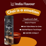 India Flavour Organic Tandoori Tea | Rich & Aromatic | Masala Tea | Natural & Healthy.